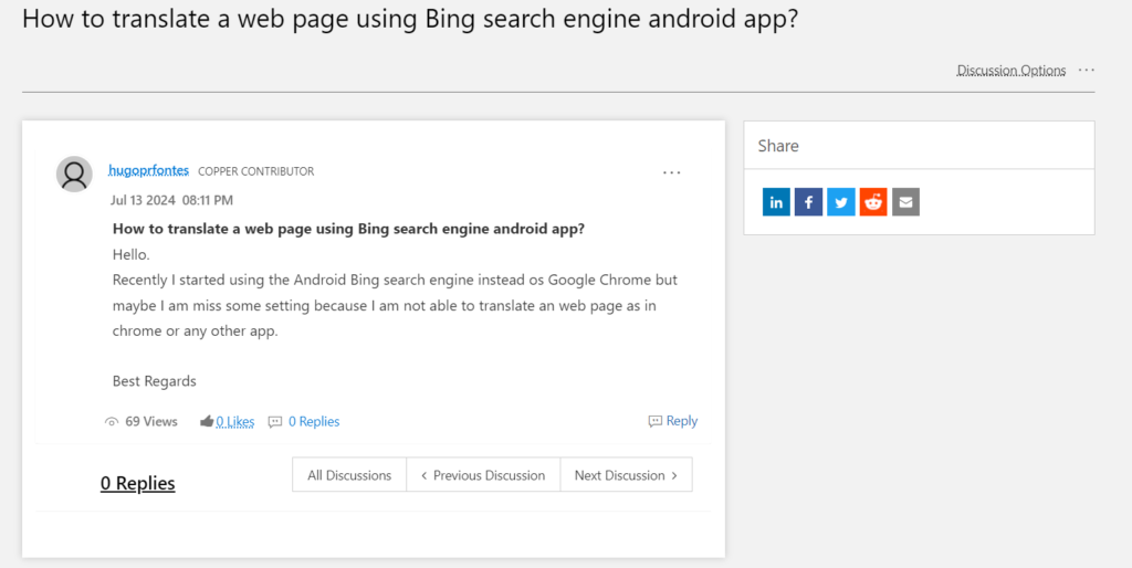 How to Translate a Web Page Using the Bing Search Engine Android App