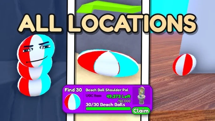 How to get All Beach Balls in Toilet Tower Defense