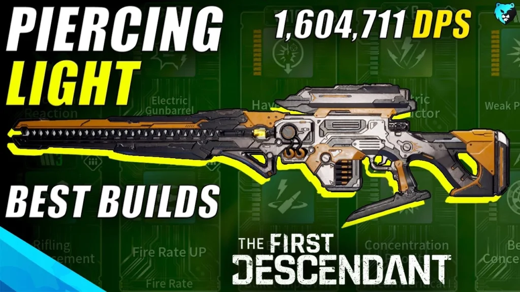 BEST Piercing Light Weapon Build Guide in The First Descendant