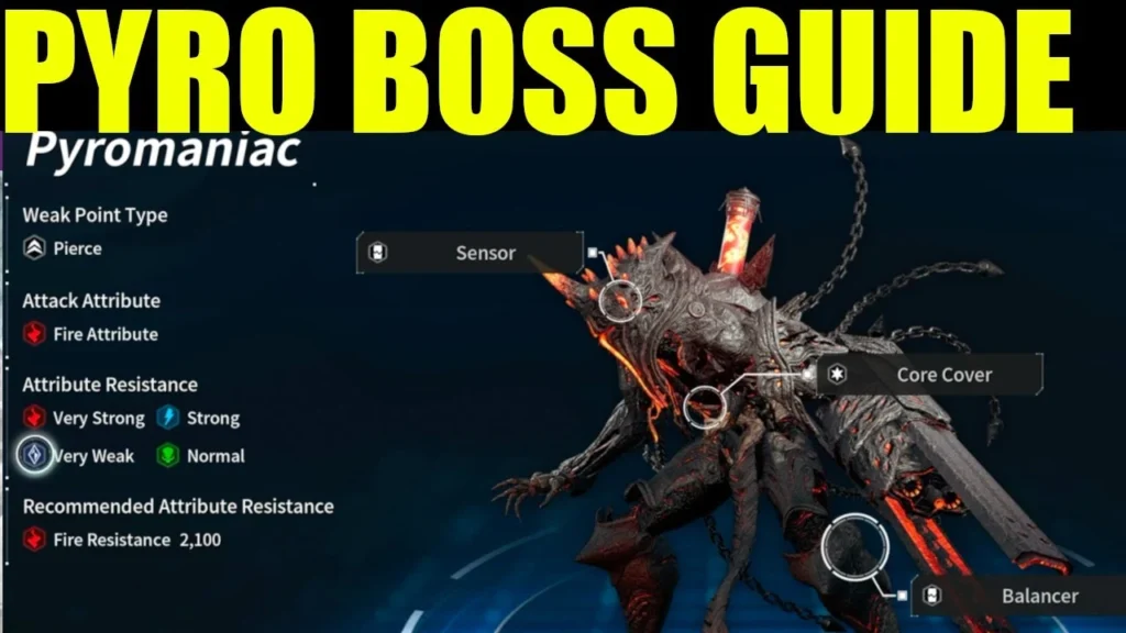 Pyromaniac Boss Guide