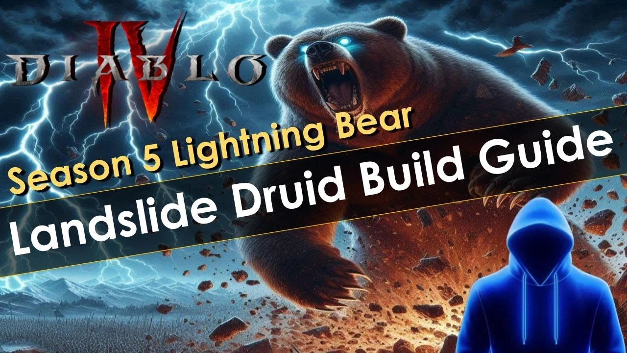 Diablo 4 Season 5 Landslide Lightning Storm Druid Build Guide